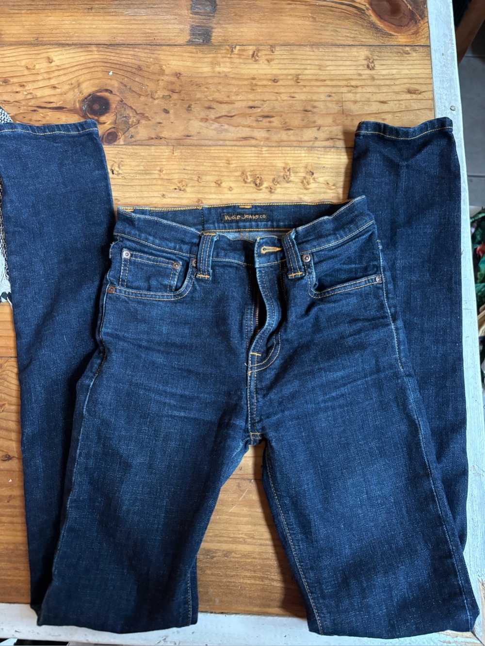 Dark Blue Women’s Organic Cotton Nudie Jeans size 26